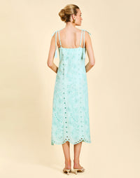 Salvador Tassel Midi Dress