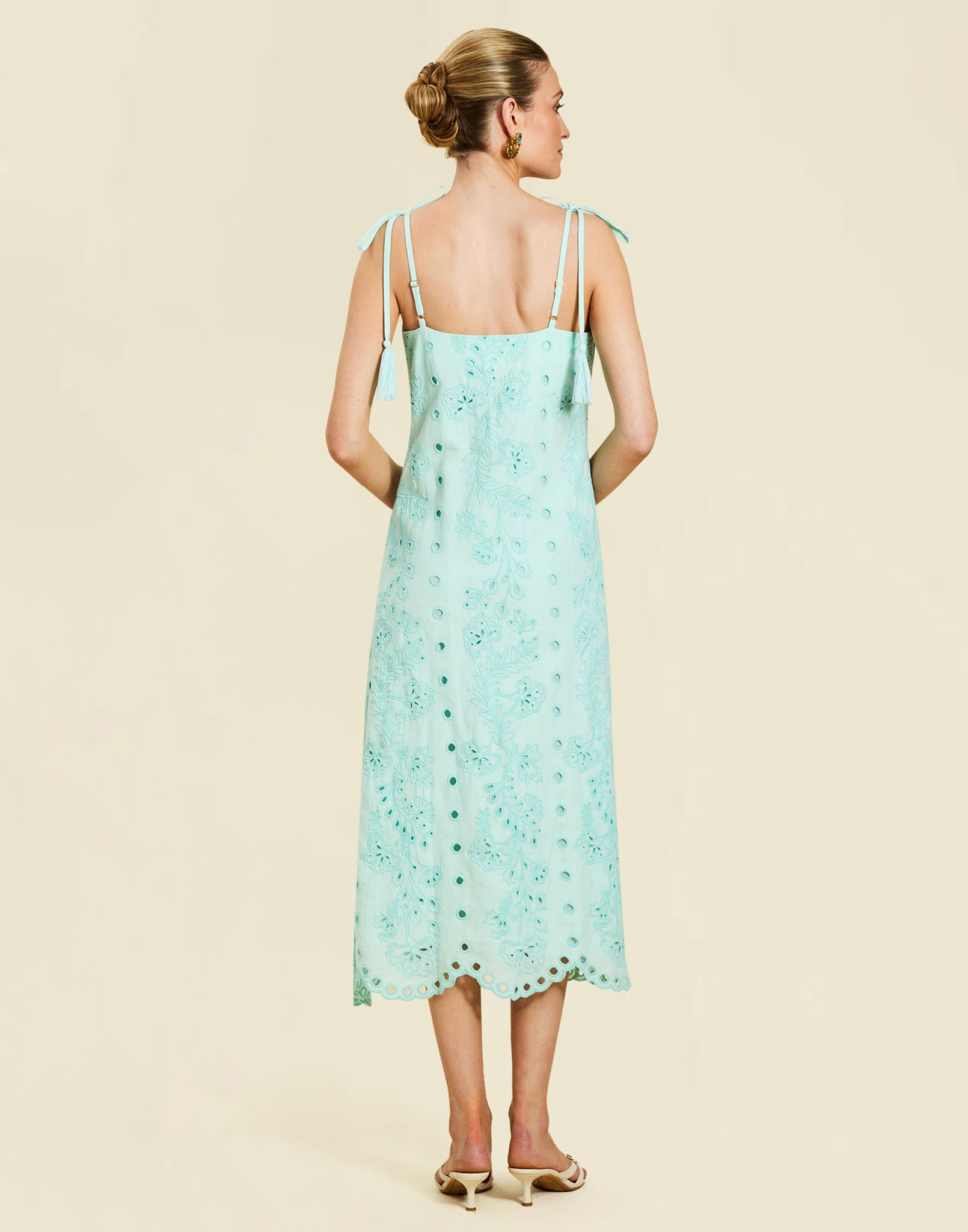 Pre-Order - Salvador Tassel Midi Dress