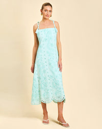 Salvador Tassel Midi Dress