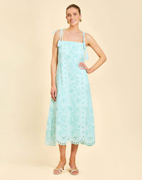 Salvador Tassel Midi Dress