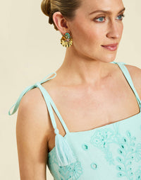 Pre-Order - Salvador Tassel Midi Dress