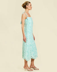 Pre-Order - Salvador Tassel Midi Dress
