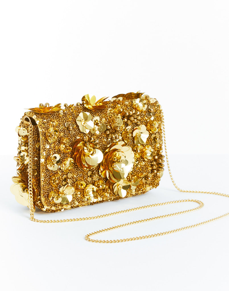 Torres Beaded Clutch Bag