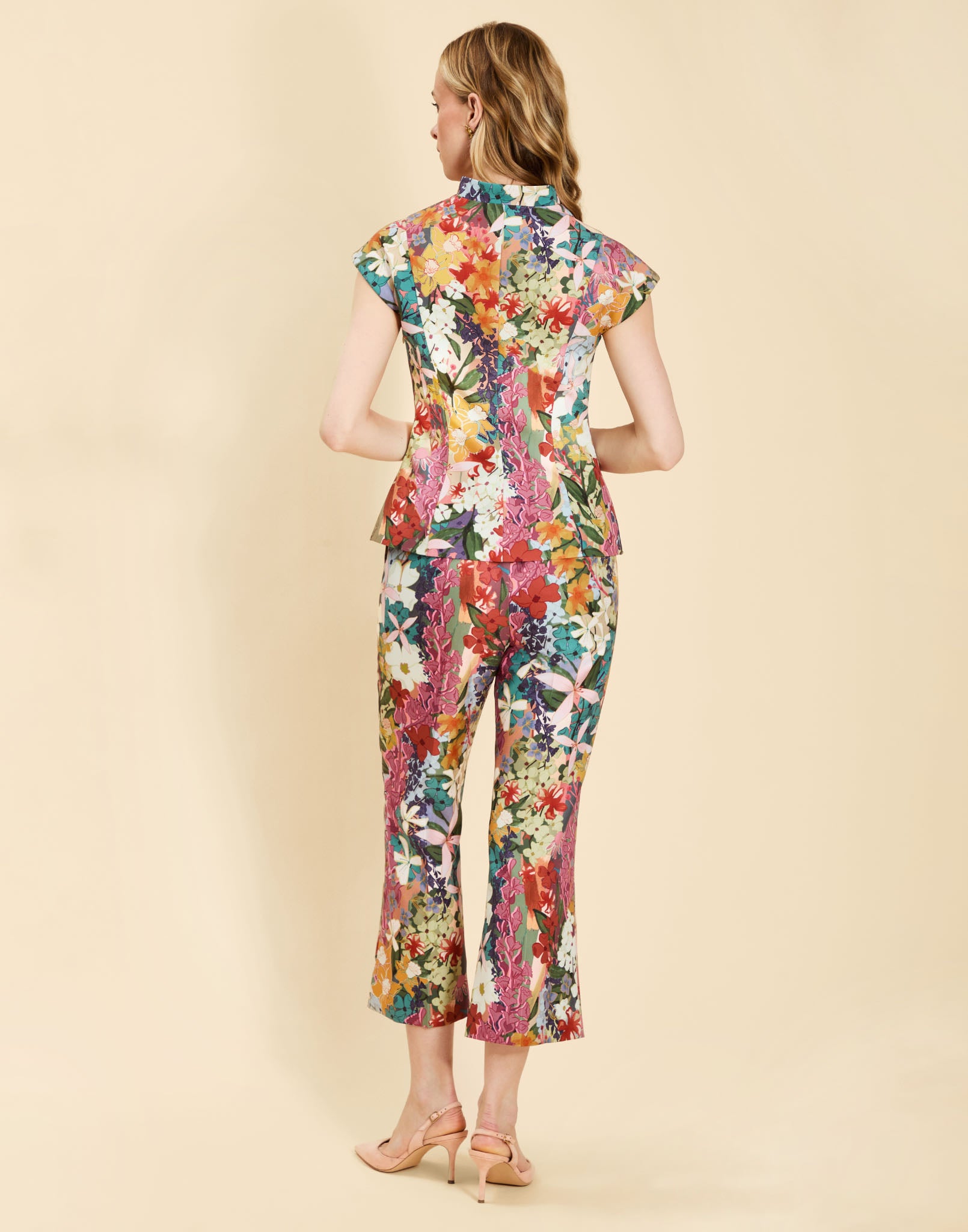 Tuxedo Crop Kick Pants