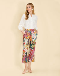 Tuxedo Crop Kick Pants
