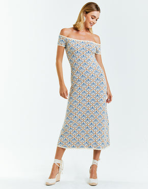 Elizabetta Knit Midi Dress